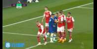 差点4-0！加布里埃尔头球，蒂亚戈-席尔瓦门线解围