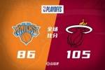🏀巴特勒28分 阿德巴约17+12 布伦森20+6+8 热火2-1尼克斯