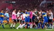 河床1-0点杀博卡双方球员火爆干架 裁判连出4张红牌平息战火！