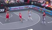 这比库里还写意！！日本女篮3v3妹子三分线外随手一抛轻松打进！