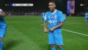 梅西刚被换下迈阿密就丢球！马尔科姆包抄头球破门！