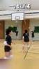 比我投篮都准！日本中学女排训练一传：把球垫进篮筐😯
