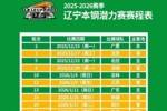 辽宁男篮19场潜力赛赛程表出炉：明天主场对阵广厦